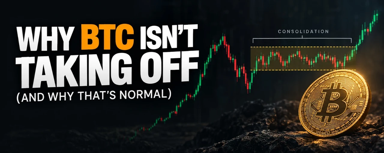 Why BTC Isn't Taking Off (And Why That's Normal)